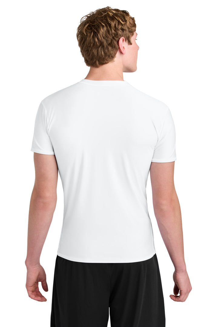 White A4 Compression Short Sleeve Tee A4N3130
