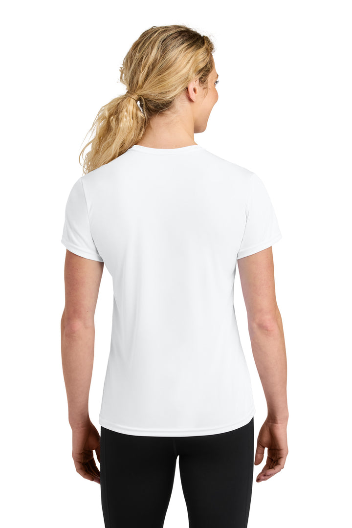 White A4 Women's Cooling Performance Short Sleeve Tee A4NW3201