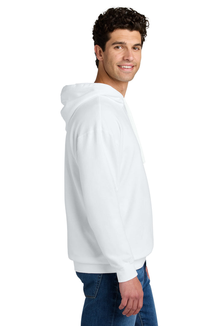 White Comfort Colors Lightweight Hooded Sweatshirt 1467