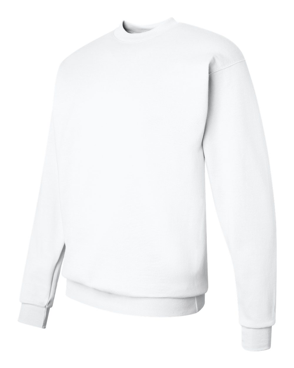 White Ecosmart® Crewneck Sweatshirt - P160