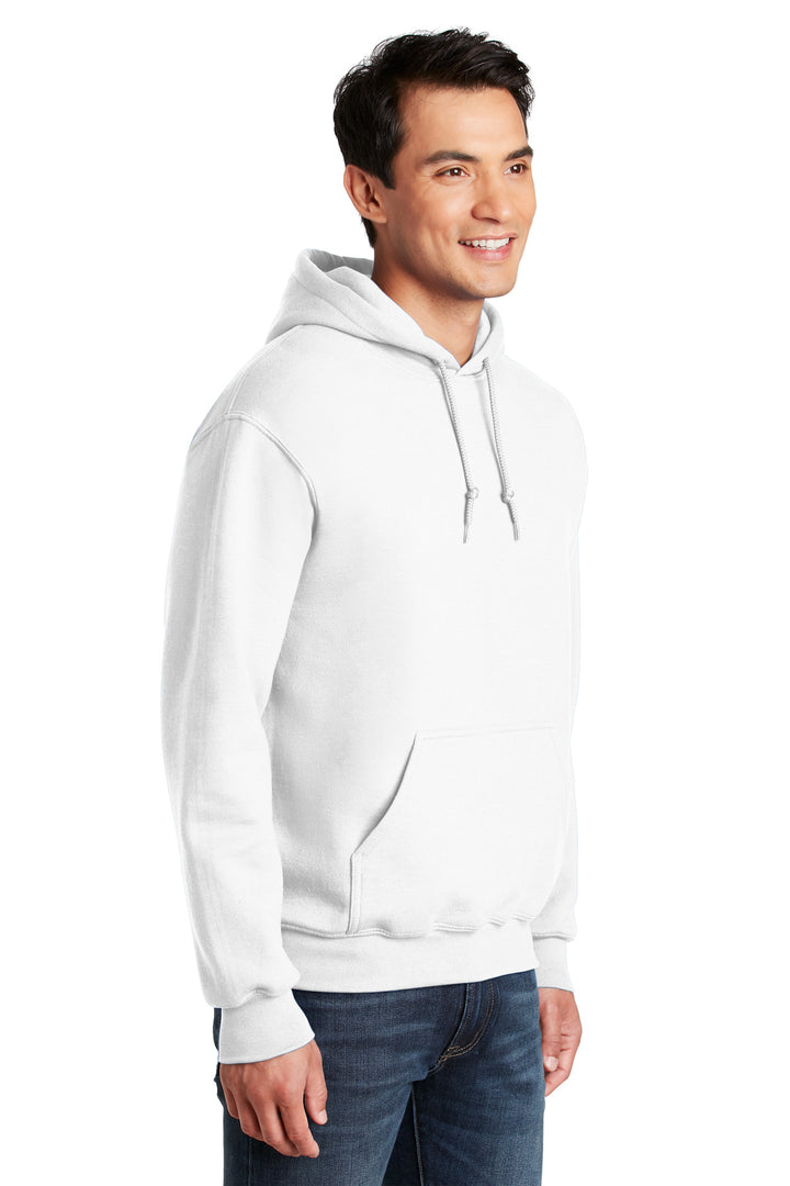 White Gildan - DryBlend Pullover Hooded Sweatshirt. 12500