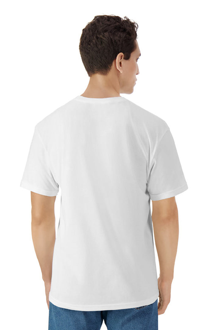 White Gildan Light Cotton Tee 3000