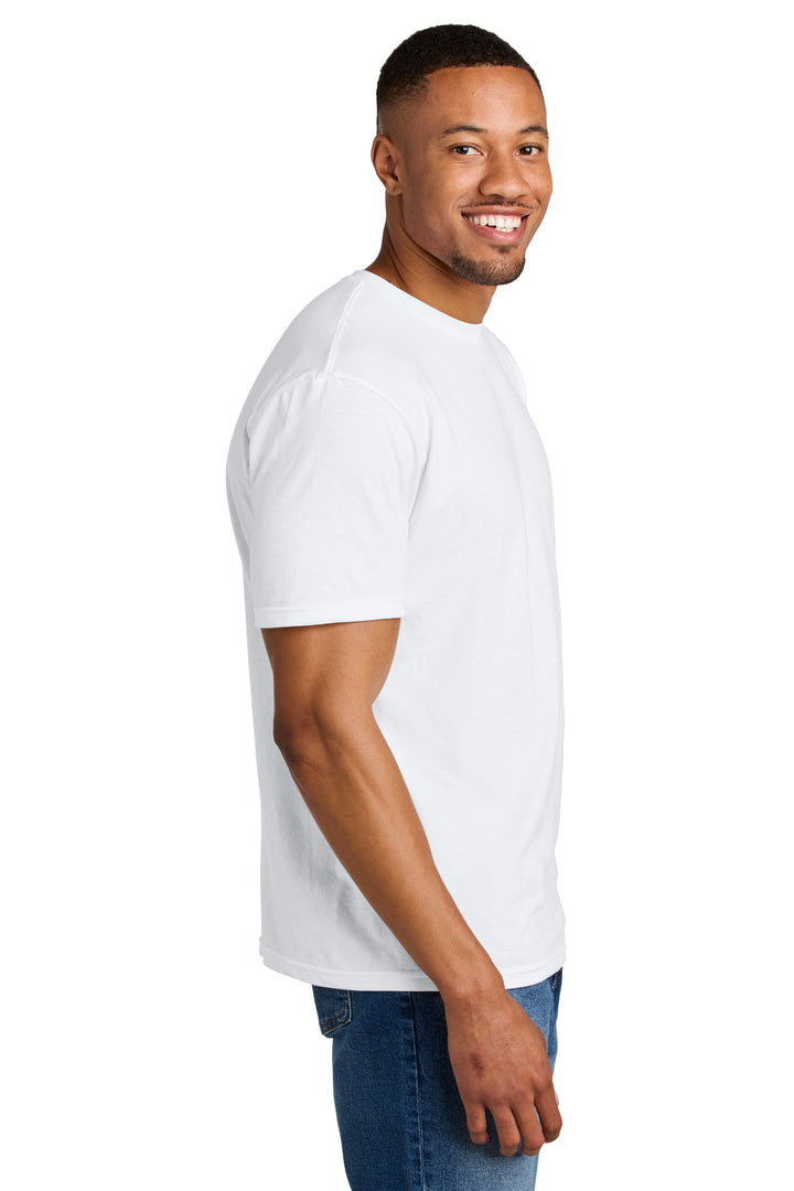 White Gildan Softstyle CVC Tee 64000CVC