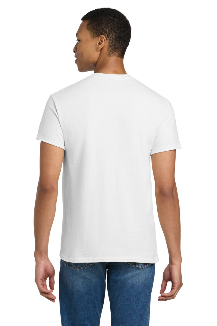 White Gildan Tall 100% US Cotton T-Shirt 2000T