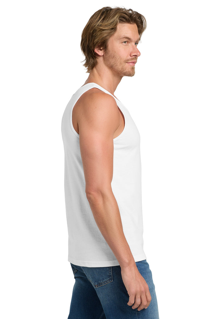 White Gildan - Ultra Cotton 100% US Cotton Tank Top. 2200