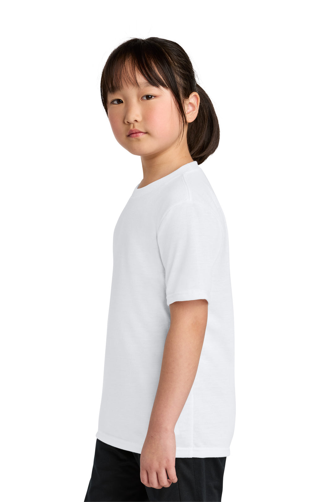 White Gildan Youth Gildan Performance T-Shirt. 42000B