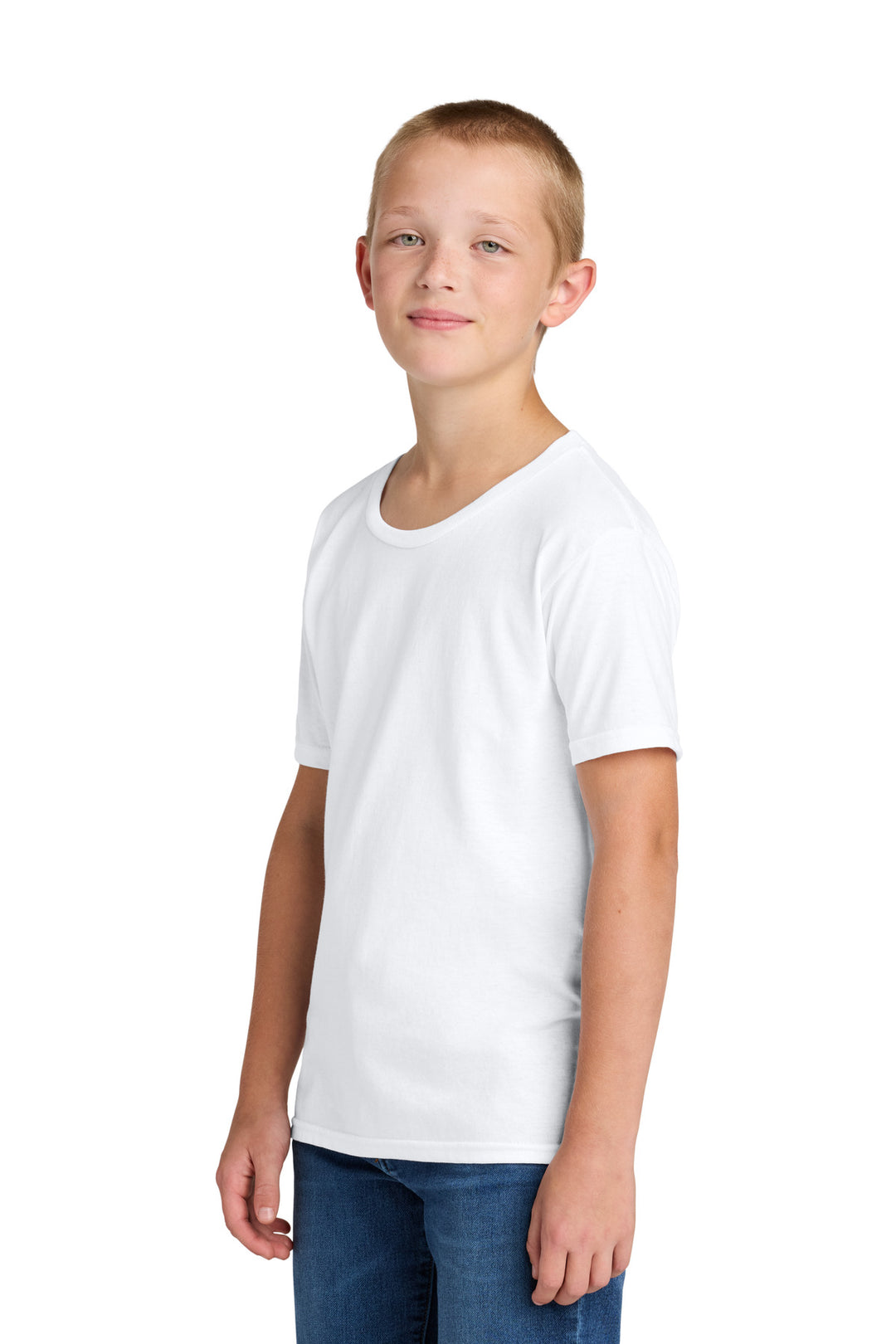 White Jerzees Classics Youth Cotton T-Shirt 363Y