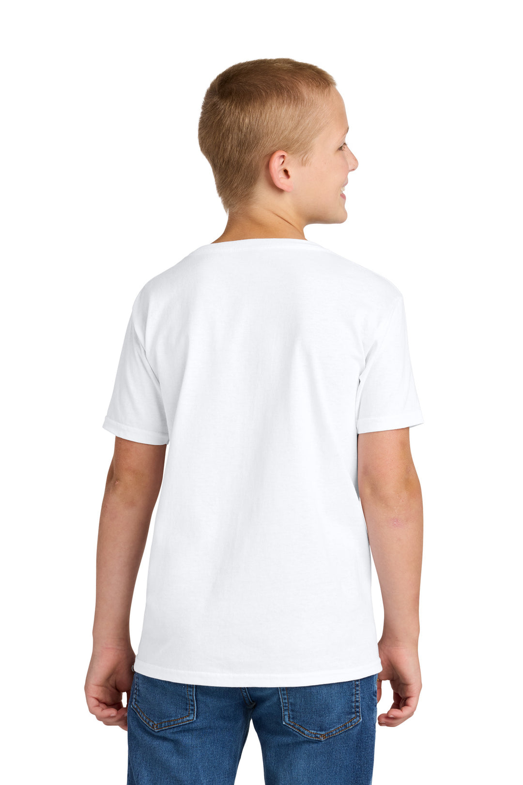 White Jerzees Classics Youth Cotton T-Shirt 363Y
