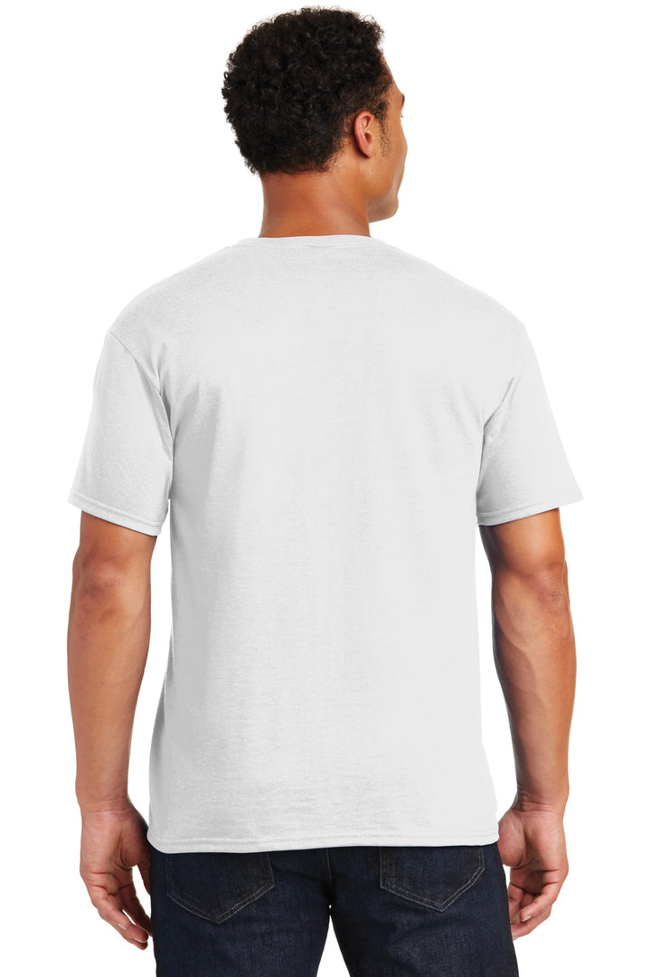 White Jerzees - Dri-Power 50/50 Cotton/Poly T-Shirt. 29M