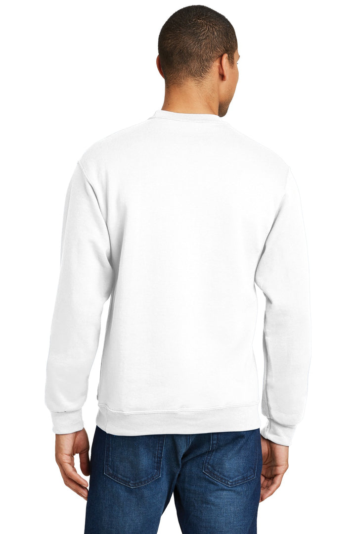 White Jerzees - NuBlend Crewneck Sweatshirt. 562M