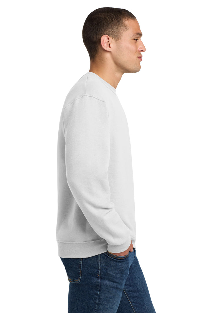 White Jerzees - NuBlend Crewneck Sweatshirt. 562M