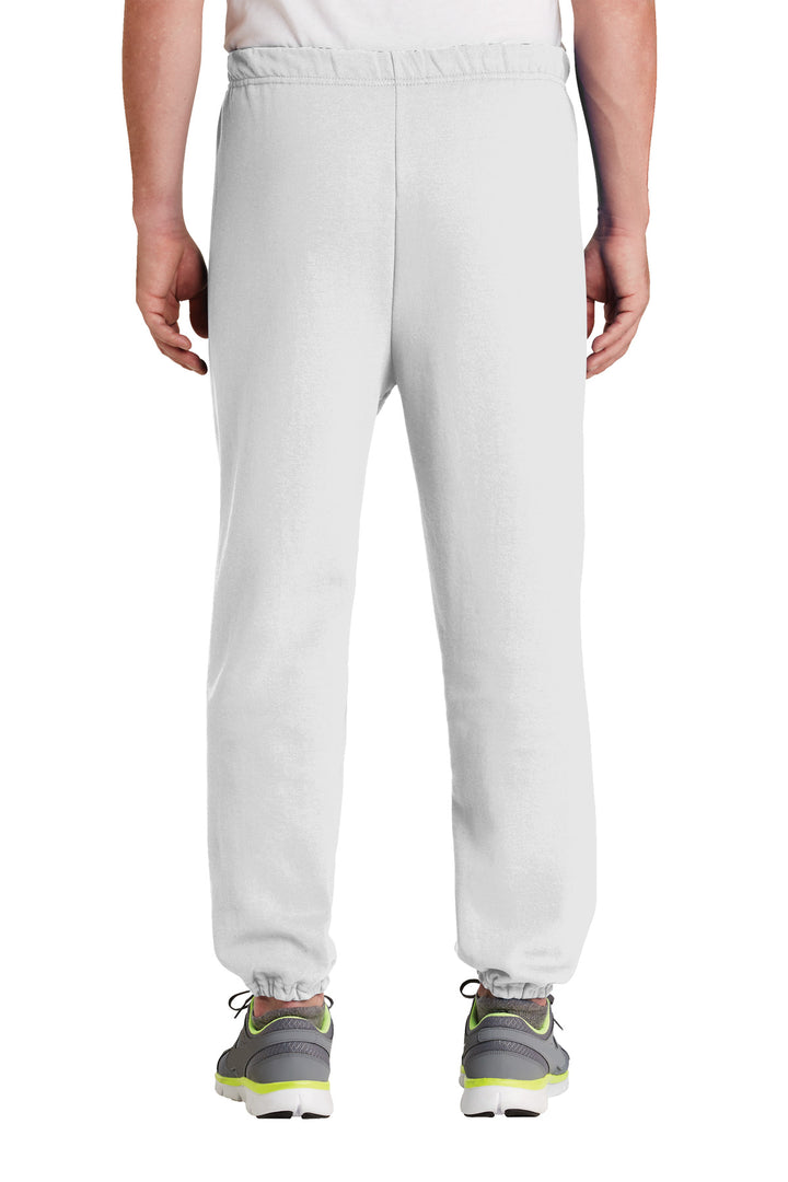 White Jerzees - NuBlend Sweatpant. 973M