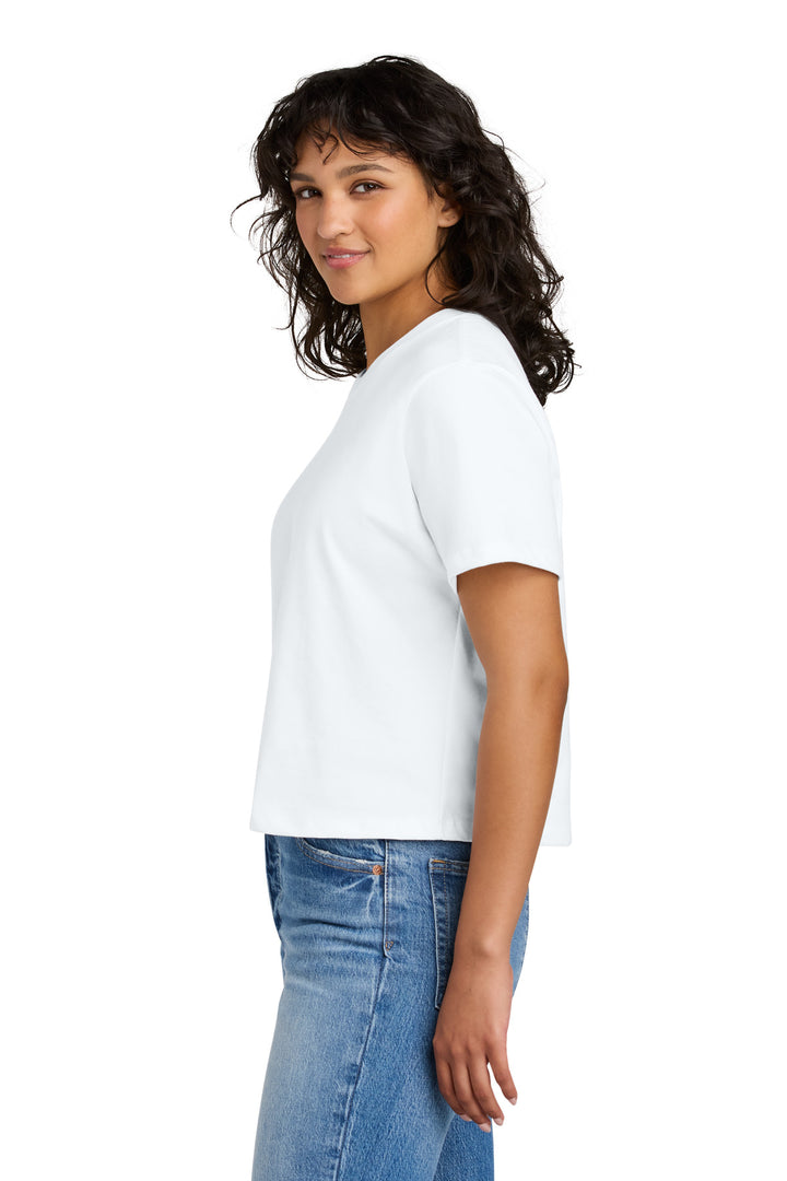 White Next Level Apparel Women's Heavyweight Boxy Tee NL7610