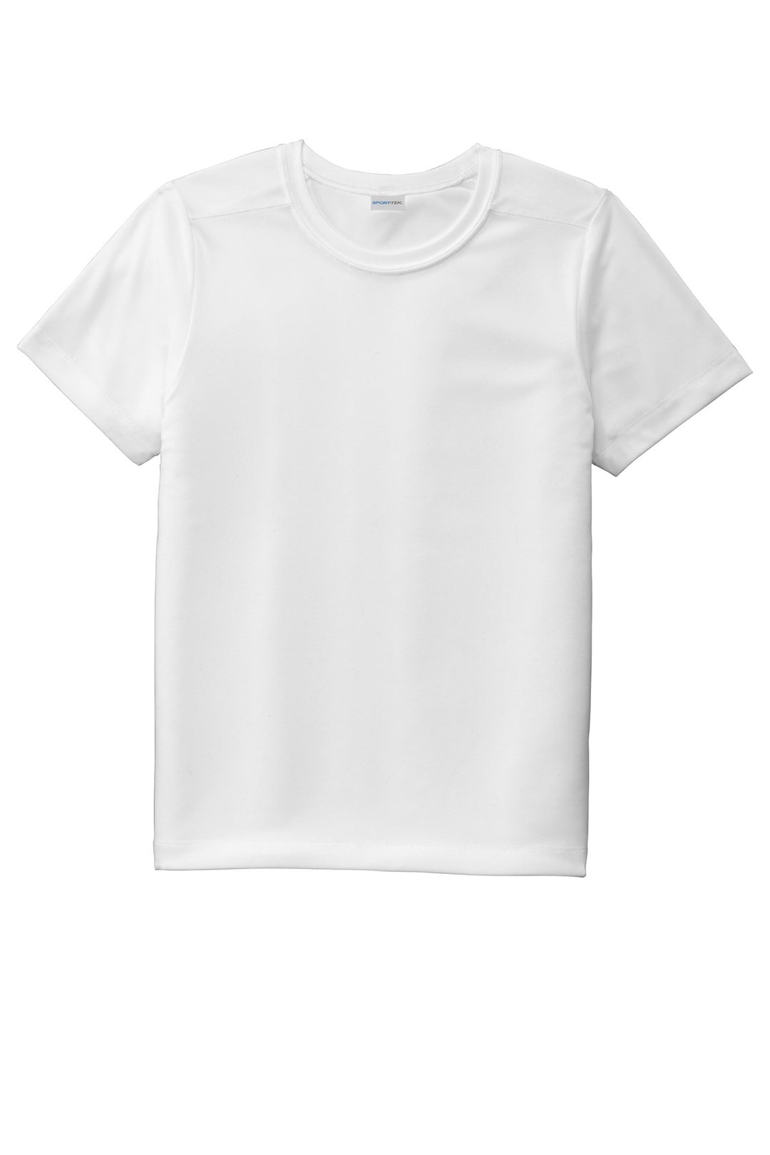 White Sport-Tek Youth Posi-UV Pro Tee. YST420