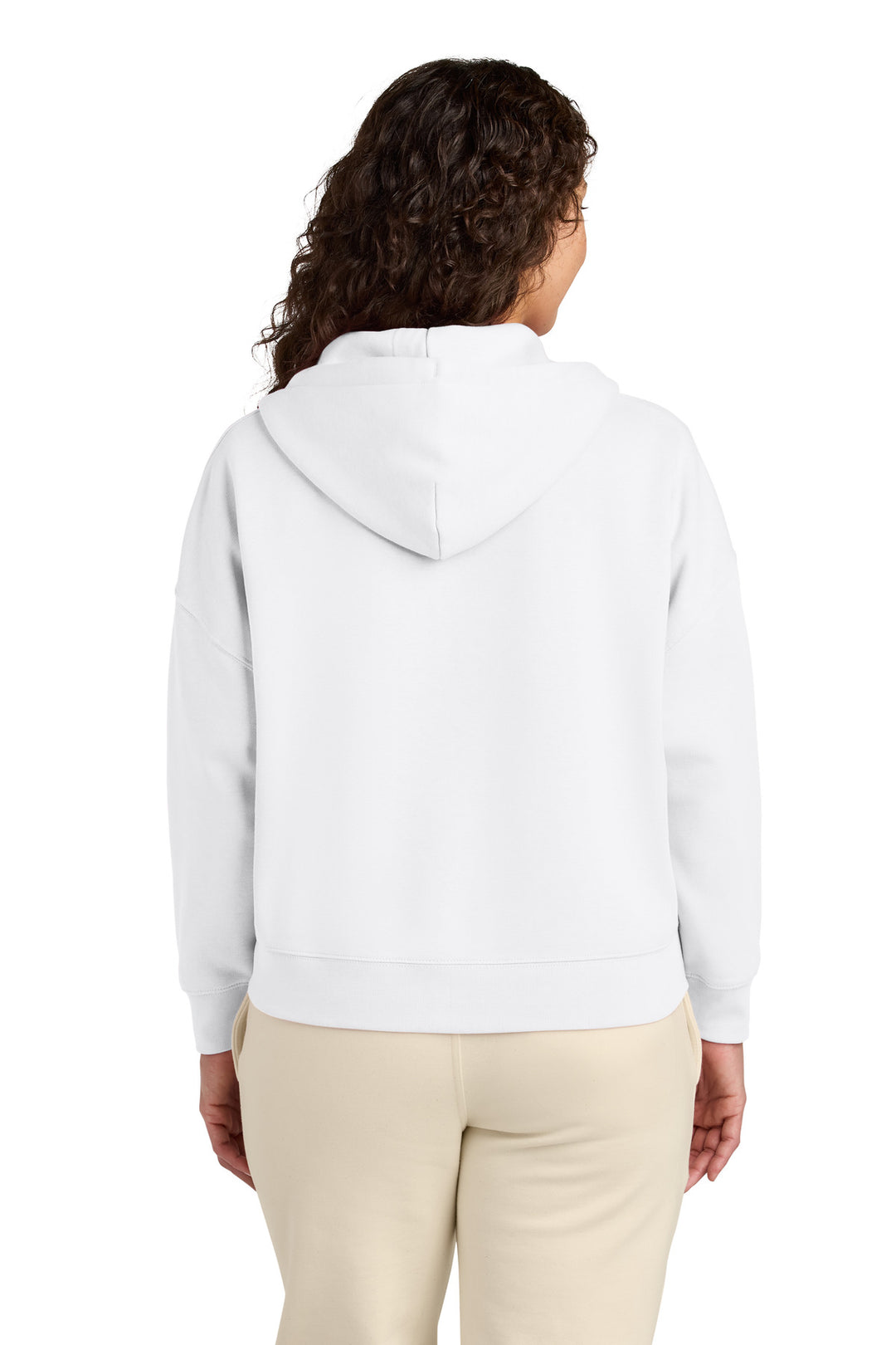 White Stanley/Stella Women's Stella Ida Full-Zip Hooded Sweatshirt SXW037