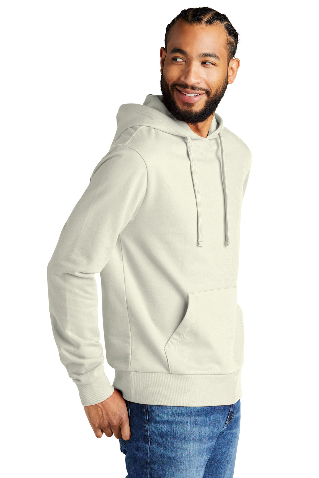 WhiteSand Allmade Unisex Organic French Terry Pullover Hoodie AL4000