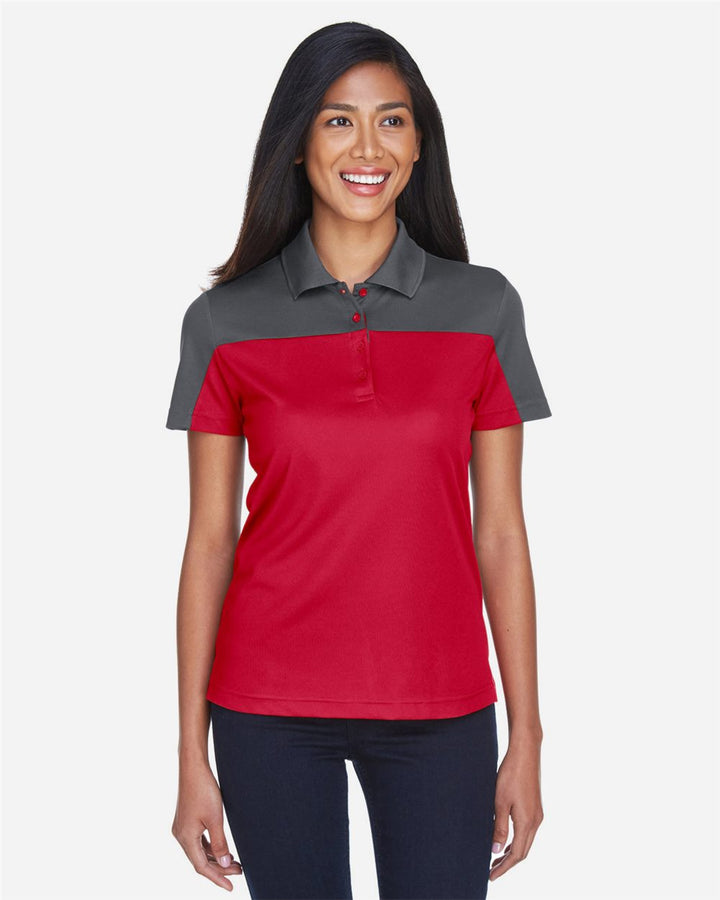 Women's Balance Colorblock Performance Piqué Polo - CE101W  grouped