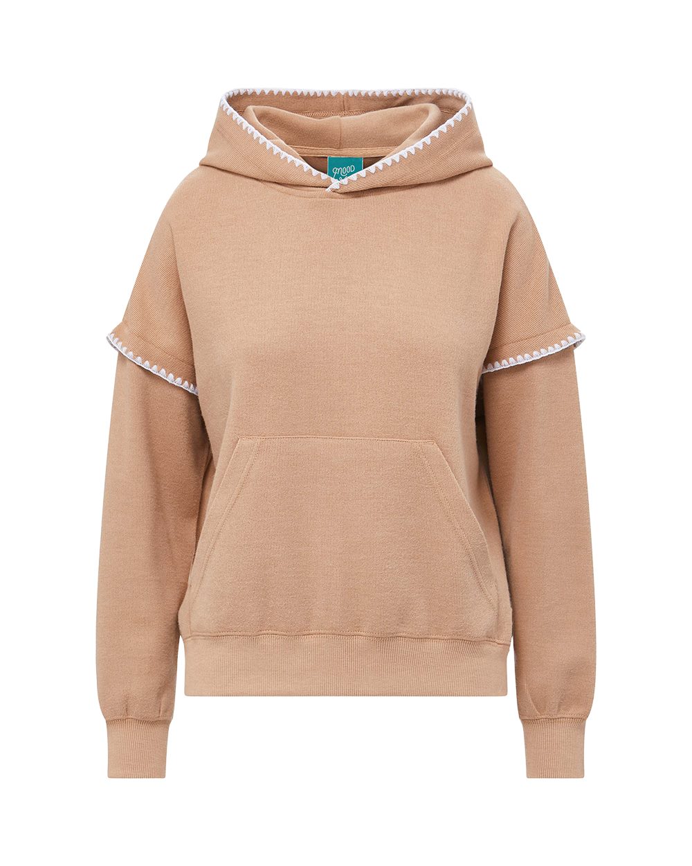 Women's Mood & Vibe™ Teegan Crafty Hooded Sweatshirt - W25115  grouped