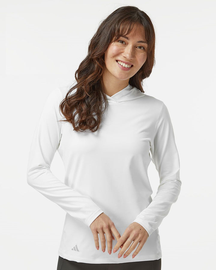 Women's Performance Hooded Pullover - A1003  grouped