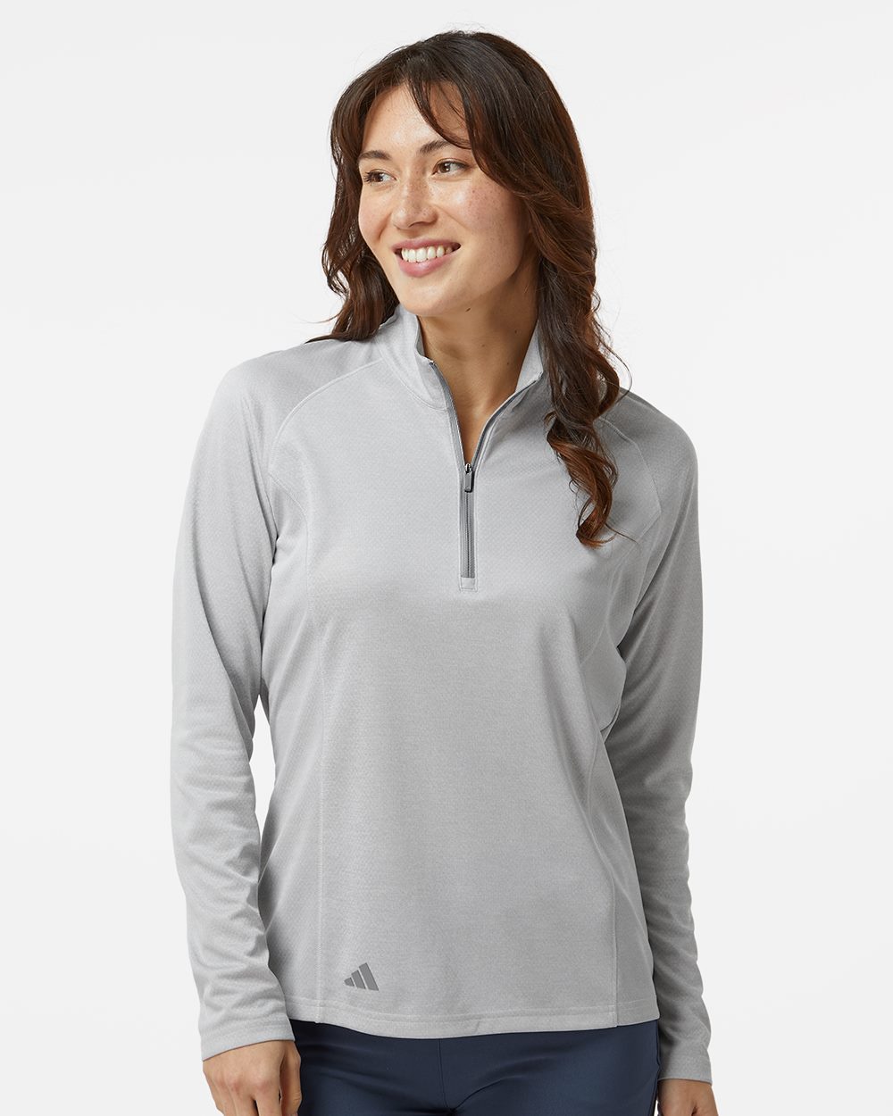 Women's Space Dyed Quarter-Zip Pullover - A594  grouped