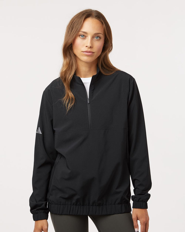 Women's Woven Half-Zip Pullover - A706  grouped