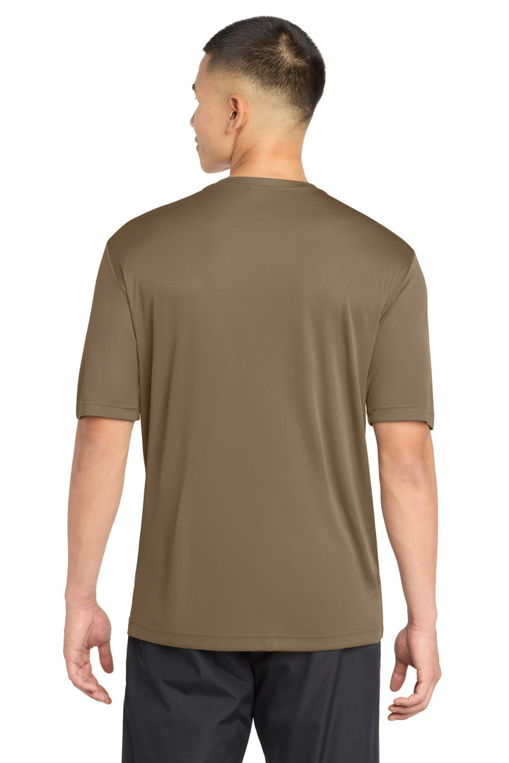 Woodland Brown Sport-Tek PosiCharge Competitor Tee. ST350