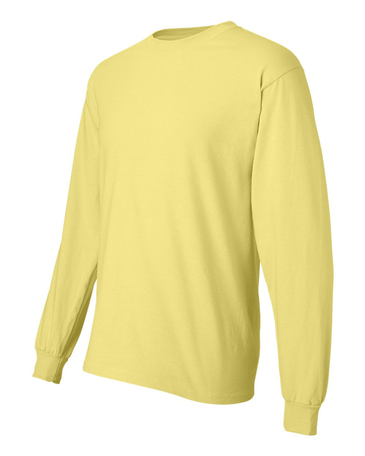 Yellow Beefy-T® Long Sleeve T-Shirt - 5186