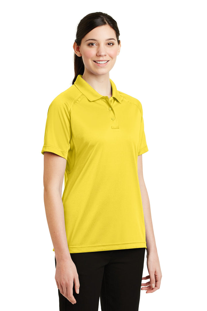 Yellow CornerStone Women's Select Snag-Proof Tactical Polo. CS411