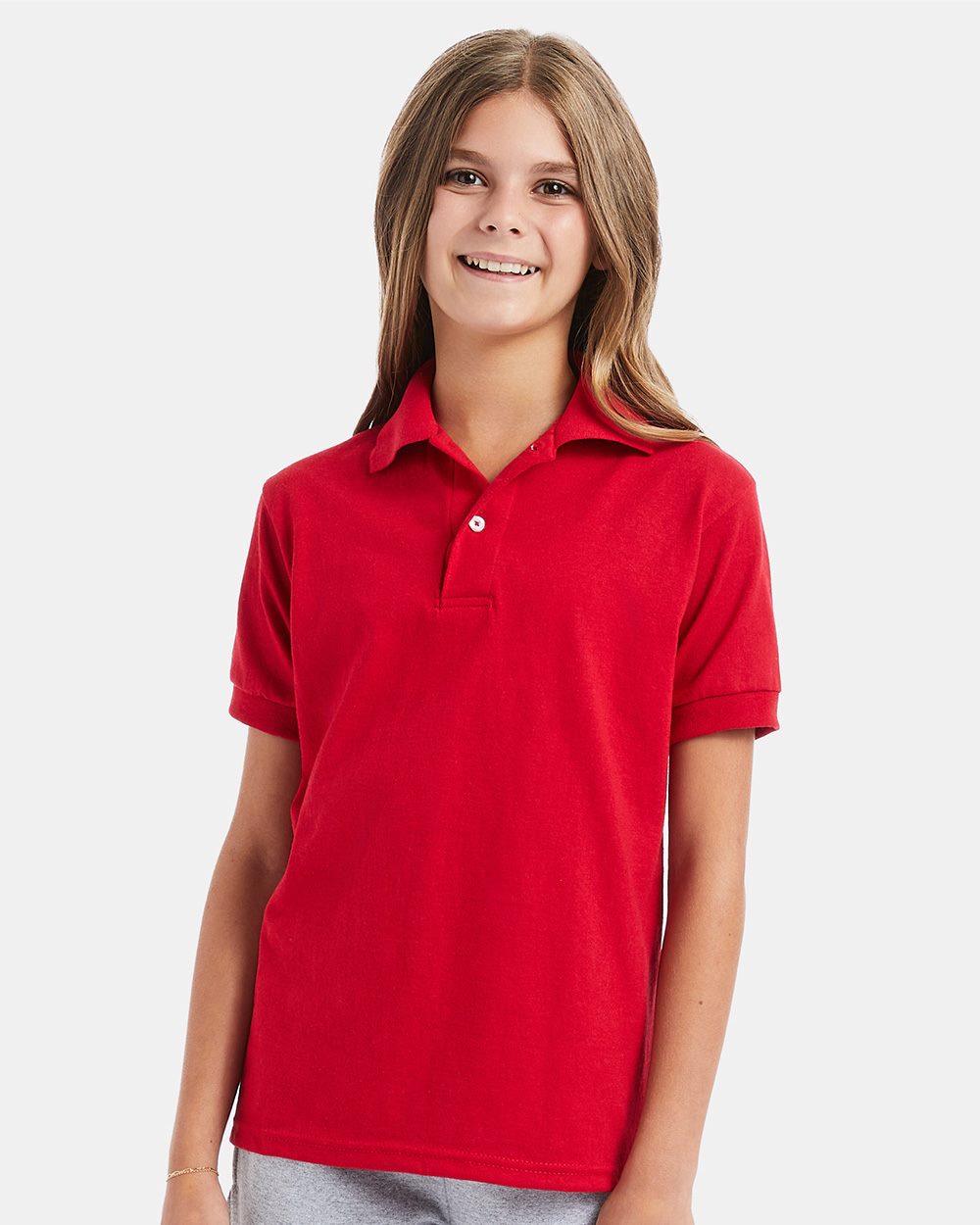 Youth Ecosmart® Jersey Polo - 054Y  grouped